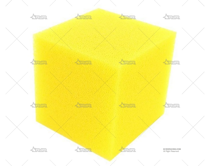 ESPUMA ATL AMARILLA 30x30x30Cm BRAND R