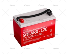 BATERIA 120A AGM SOLARX