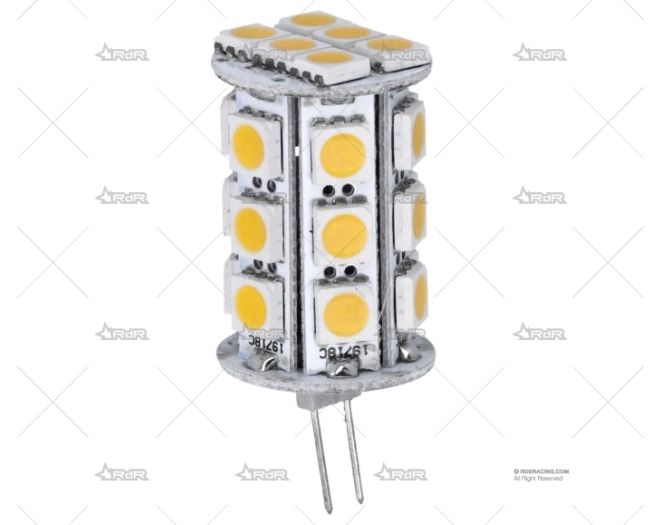 BOMBILLA G4 12/24V  3W SMD LED19X40 330L