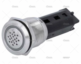AVISADOR 24V CON LED ROJO Y SONIDO