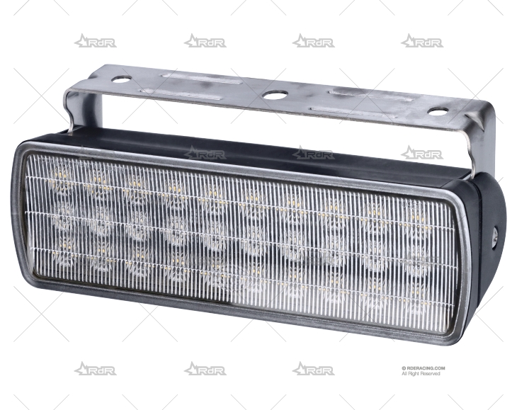 FARO LED SEA HAWK NEGRO LED BLANCO/ROJO