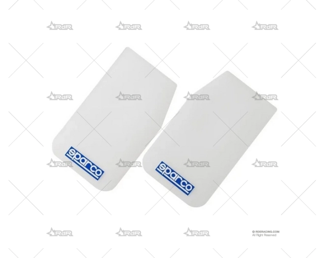 FALDILLAS RUEDA 2MM BLANCA SPARCO 50X30 SPARCO