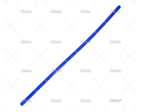 TUBO SILICONA RECTO 16mm 1m AZUL XTREM