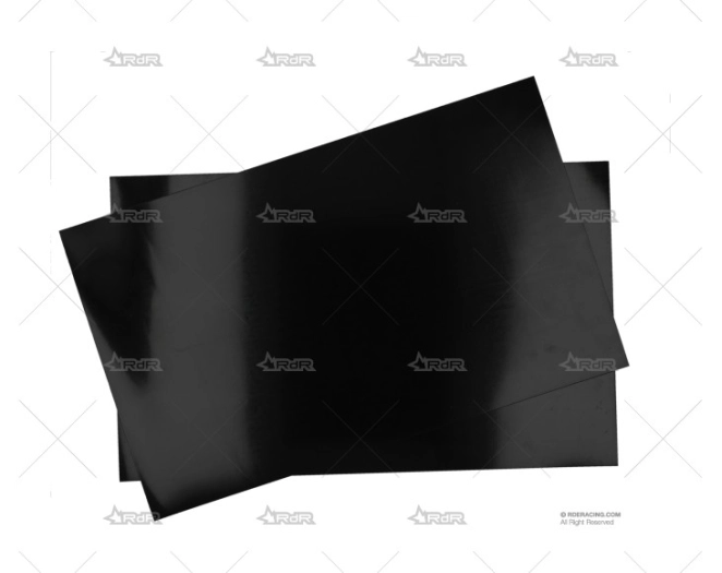 FALDILLAS RUEDA 4mm 50X30mm NEGRAS BRAND R