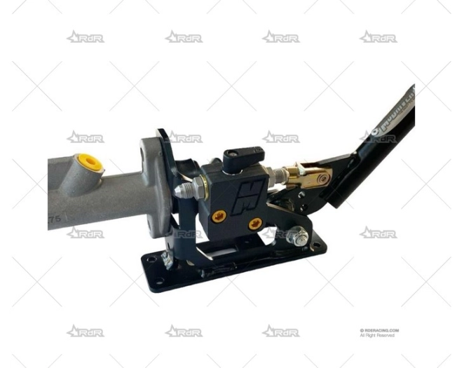 KIT GRIFO FRENO DE MANO CON SOPORTE MUDRIVER