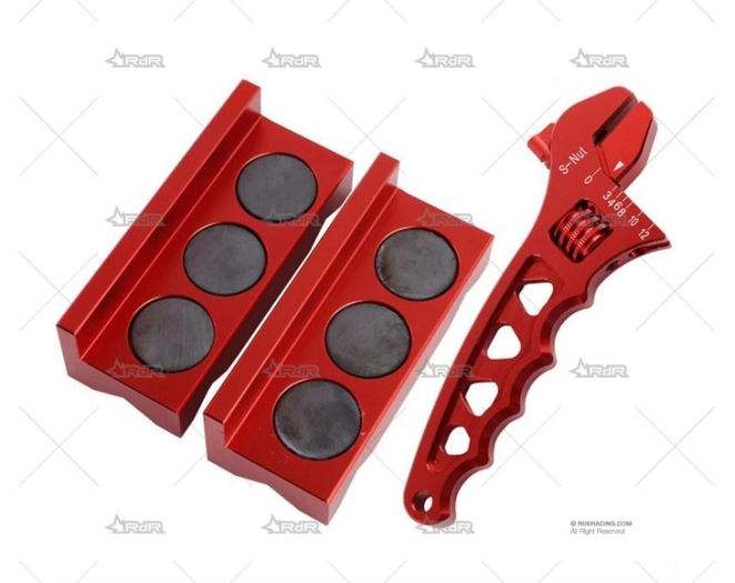 KIT LLAVE MONTAJE RACORERÍA ALUMINIO BRAND R