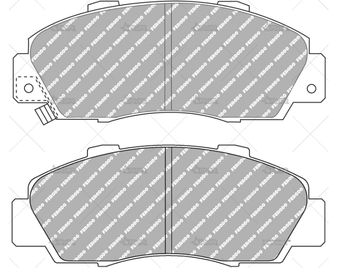 FERODO DS PERF.  HONDA PRELUDE FERODO