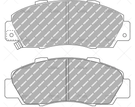 FERODO DS PERF.  HONDA PRELUDE FERODO