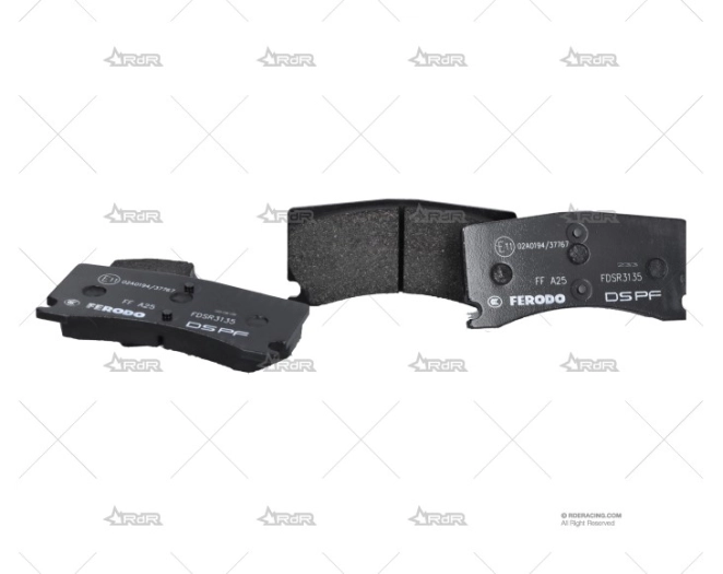 PASTILLAS DS PERF.  JAGUAR FERODO