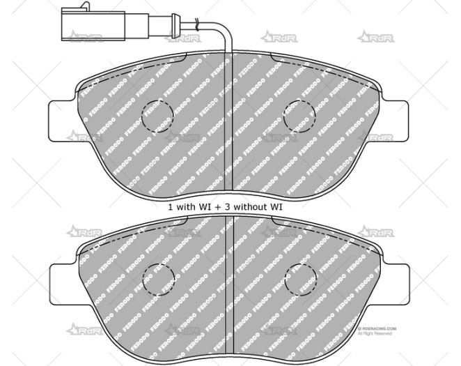 FERODO DS PERF. ABARTH FERODO