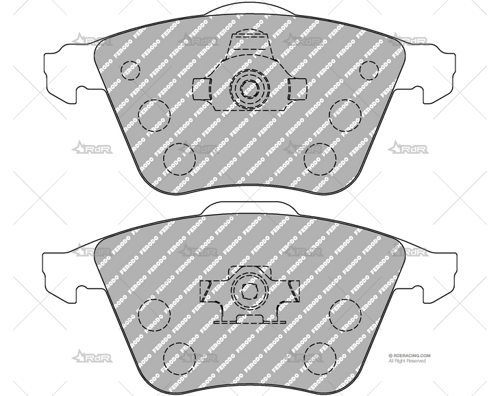 FERODO DS PERF. DEL. FORD FOCUS FERODO