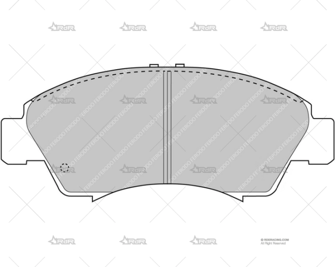 FERODO DS PERF. DEL. HONDA CIVIC/CRX FERODO