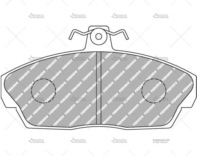 FERODO DS PERF. DEL.S HONDA FERODO