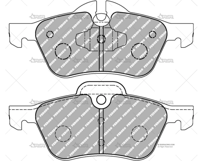 FERODO DS PERF. MINI COOPER DEL. FERODO