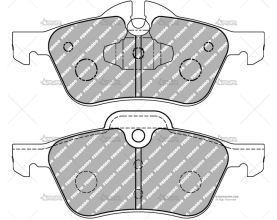 FERODO DS PERF. MINI COOPER DEL. FERODO
