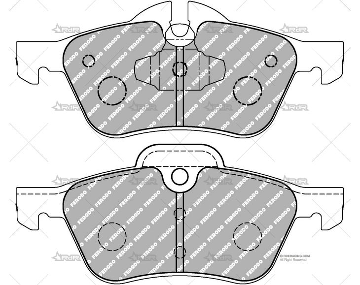 FERODO DS PERF. MINI COOPER DEL. FERODO