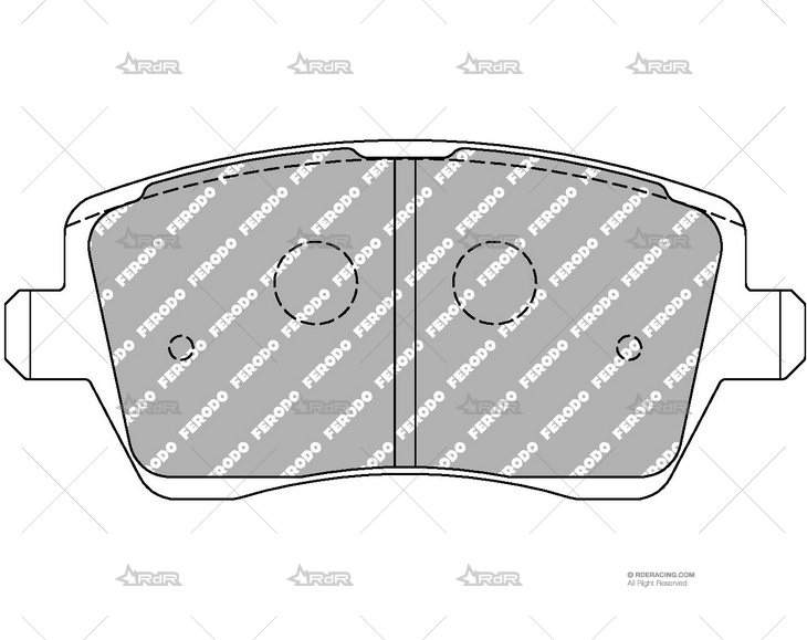 FERODO DS PERF. NISSAN MICRA/ CLIO MK3 FERODO