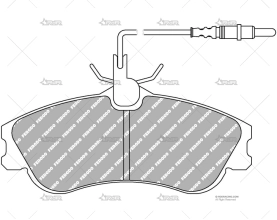 FERODO DS PERF. PEUGEOT 306 FERODO