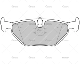 FERODO DS PERF. PORSCHE TRAS. FERODO