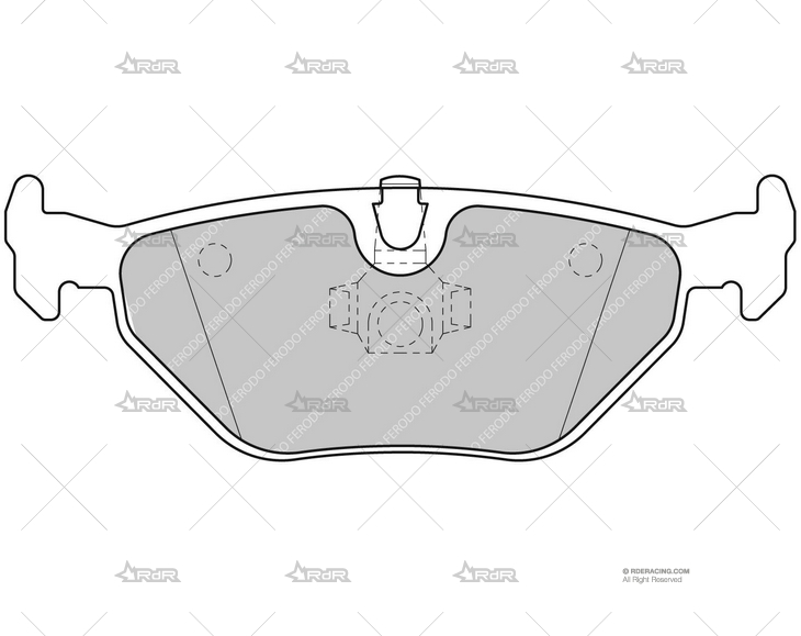 FERODO DS PERF. PORSCHE TRAS. FERODO