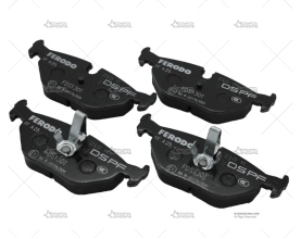 PASTILLAS DS PERF. PORSCHE TRAS. FERODO