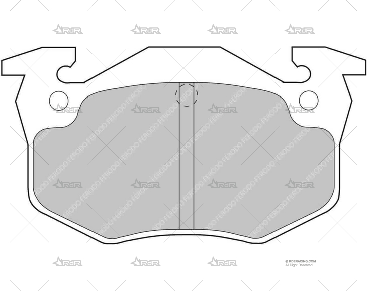 FERODO DS PERF. TRAS. RENAULT / PEUGEOT FERODO