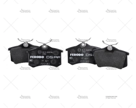 FERODO DS PERF. TRAS. SEAT LEON 2 FERODO