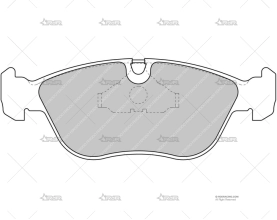 FERODO DS PERF. VOLVO V70/850 FERODO