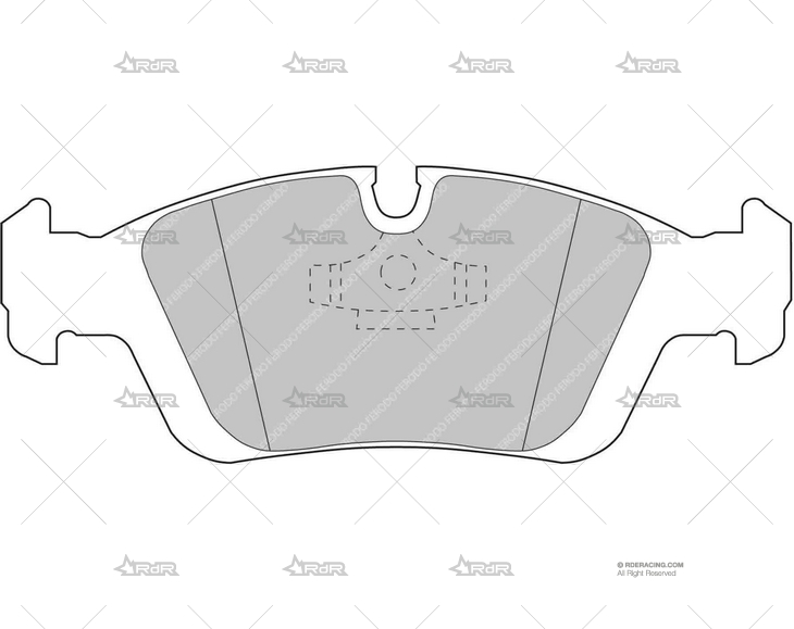 FERODO DS1.11 DEL. BMW E36 FERODO
